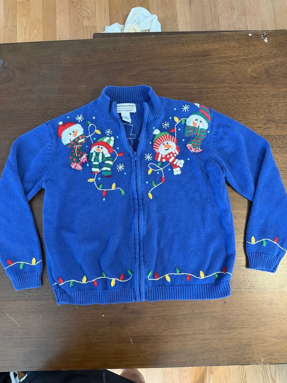 Tiara International “Ugly” Christmas Sweater